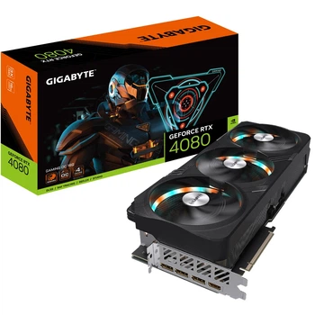 Видеокарта GF RTX 4080 16GB GDDR6X Gaming Gigabyte (GV-N4080GAMING-16GD)