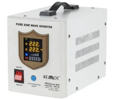 Источник бесперебойного питания (ИБП) Kemot 500/800W 12v (Белый) URZ3405