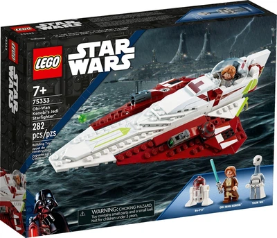 Конструктор Lego Star Wars Зоряний винищувач джедаїв Обі-Вана Кенобі 282 деталі (75333)