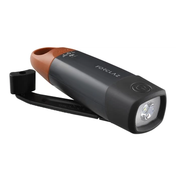 Ручной Фонарь для Кемпинга/Походов FORCLAZ 210 Люмен 3 Режима 1150mAh Power Bank USB и Динамическая Зарядка (Вручную зарядка)