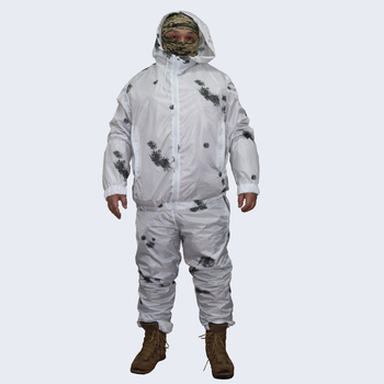 Зимний маскировочный костюм UMA (Маскхалат) размера 56