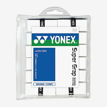 Намотки Yonex AC102-12 Super Grap White 12pcs