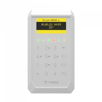 Клавіатура K-PAD OLED+ WHITE Tiras