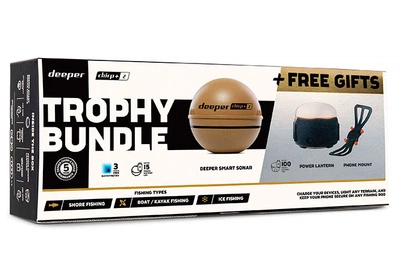 Бездротовий ехолот Deeper Smart Sonar CHIRP+ 2 Trophy Bundle