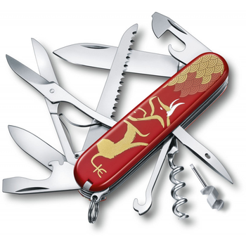 Складной нож Victorinox HUNTSMAN "Year of the Ox" 1.3714.E10