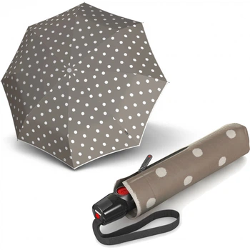 Парасолька Knirps T.200 Dot Art Taupe Kn95 3201 4902