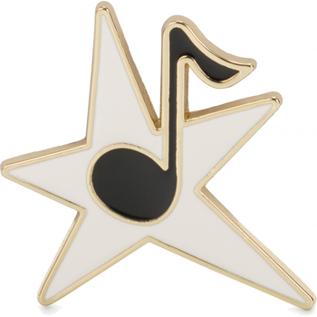 Значок Kipling STAR NOTE PIN Multicolor (50V) KI7364_50V