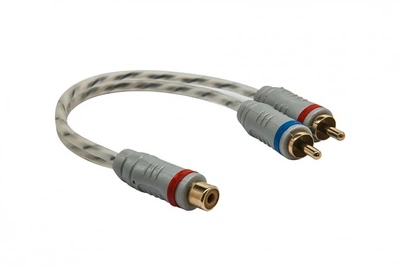 Перехідник 1RCA Female - 2RCA Male Earthquake MT-RCA-Y2M