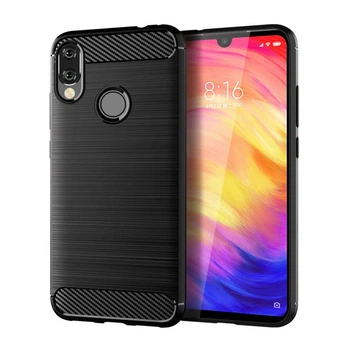 Чохол Lenuo Carbon Fiber для Redmi Note 7 / Note 7 Pro Black