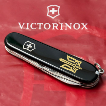 Складной нож Victorinox SPARTAN UKRAINE Трезубец ОУН брон. 1.3603.3_T0305u