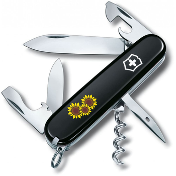 Складаний ніж Victorinox SPARTAN UKRAINE Соняшники 1.3603.3_T1340u