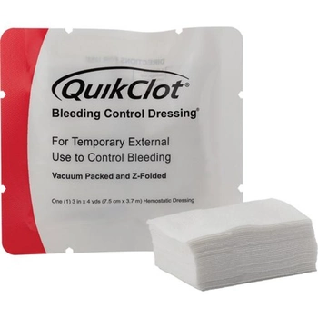 Гемостатический бинт QuikClot Bleeding Control Dressings (7.5смХ1.2м)