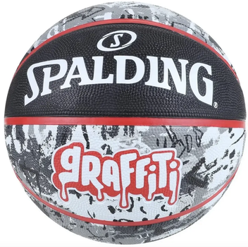 Баскетбольний м'яч Spalding Graffiti Black (розмір 7),