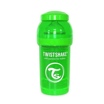 Антиколиковая бутылочка Twistshake 180 мл Зеленая (7350083120045)