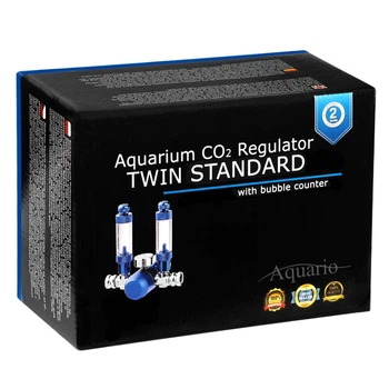 Редуктор Aquario BLUE TWIN Standard с счетчиком пузырьков