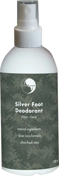 Універсальний спрей для ніг та взуття Helen&Shnayder з іонами срібла Silver Foot Deodorant (6840148)