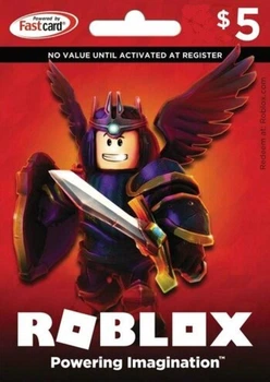 Карта оплати Roblox Gift Card на 400 ROBUX / 5$ (USD)