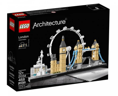 Конструктор Lego Architecture Лондон 468 деталей (21034)