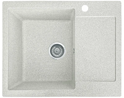Мийка кухонна, прямокутна, композитна Valetti 26R 62х50см Тера