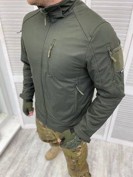 Тактическая теплая зимняя военная куртка Combat, Камуфляж: Олива, Размер: L