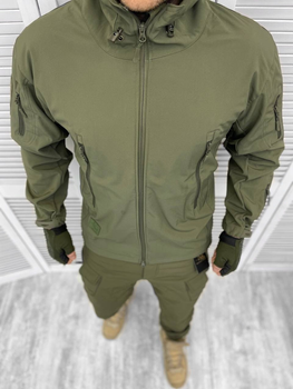 Тактическая теплая зимняя военная форма комплект Knight Oliva ( Куртка + Штаны ), Камуфляж: Олива, Размер: XXL