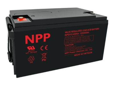 Аккумулятор Npp NPD12-65 12v 65Ач (Черный) АКБ