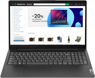 Ноутбук Lenovo IdeaPad V15-G2 (82KD008XIX), 15.6" FHD, AMD Ryzen 5 5500U (4.0GHz), 8GB, 512GB SSD, Vega 7.