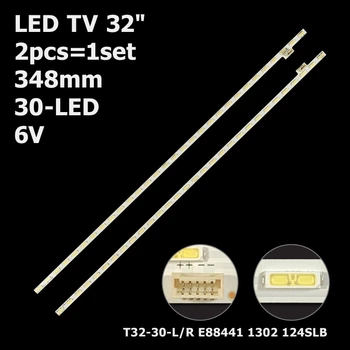 LED підсвітка TV 32" 348mm 6V 74.32T41.001-0-DX T32-30-L T32-30-R 124SLB KDL-32W700 KDL-32W705 2pcs=1set