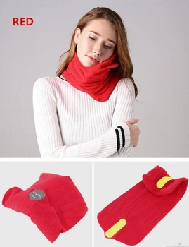 Дорожная подушка-шарф Travel Pillow, Красный (Арт. 5071-2)