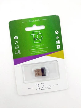 USB-накопичувач флешка на 32Gb T&G 010 Shorty series Silver