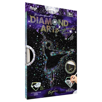 Комплект креативного творчества DAR-01 "DIAMOND ART" Балерина
