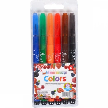 Фломастеры - косточки 6 цветов Colors - COLOR_N - 1818-6