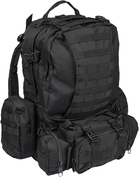Рюкзак тактический MIL-TEC Defense Pack Assembly с подсумками 36 л Черный (4046872362149)