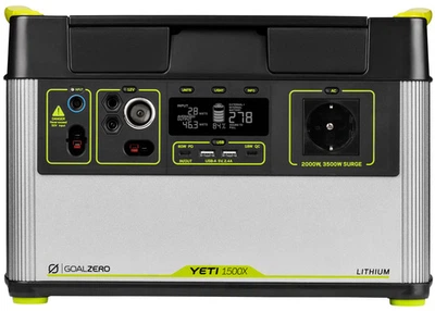 Зарядна станція Goal Zero Yeti 1500X / 2000 Вт / 1516 Вт⋅год / Li-ion (847974007556)