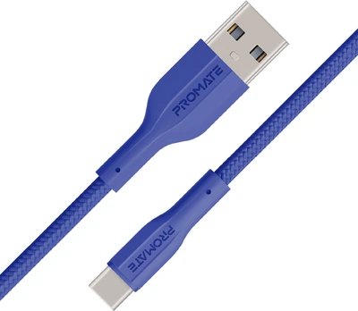 Кабель Promate xCord-AC USB-A to USB-C 2А 1 м Navy (xcord-ac.navy)