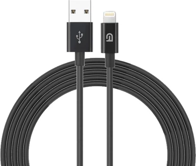 Кабель ArmorStandart AMD818B Lightning to USB Cable 1 м Black (ARM64287)