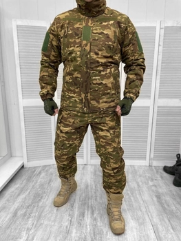 Тактична зимова військова форма Season -35 (Куртка + Штани) Мультикам Розмір M