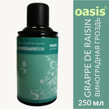 Ароматизатор воздуха профессиональный Grappe de Raisin Виноградная гроздь oasis PremiumLine аэрозоль 250 мл