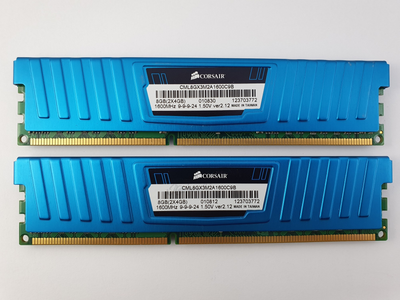 Комплект оперативной памяти Corsair Vengeance LP DDR3 8Gb (2*4Gb