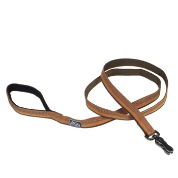 Поводок светоотражающий для собак Coastal K9 Explorer Leash, 1.8 м х 2.5 см, коричневый