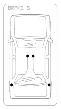 Трос ручного гальма задній SX4 06- правий (1797/1548) Cofle (175060)