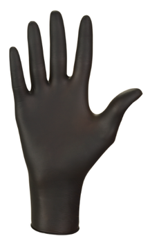 Нитриловые перчатки М (7-8) черные Nitrylex® PF Black