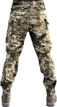 Штурмовые штаны UATAC GEN 5.2 с наколенниками и тактическим ремнем (XXL) пиксель (pixel)