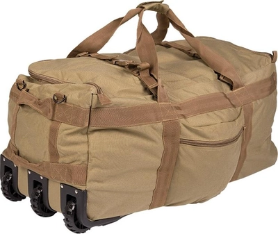 Сумка транспортна 118 л MIL-TEC Combat Duffle Bag with Wheel 13854005 (4046872275661)
