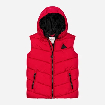 Дитячий стьобаний дутий жилет Minoti 11GILET 1 37393JNR 98-104 см Червоний (5059030942205)