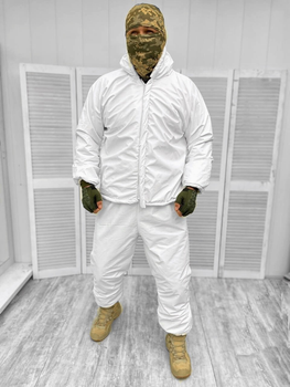 Белый маскировочный тактический костюм (зима) XL