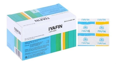 Тайский препарат от простуды, кашля и насморка Iyafin 4 шт.(1 упаковка) THAI NAKORN (8851473000057)