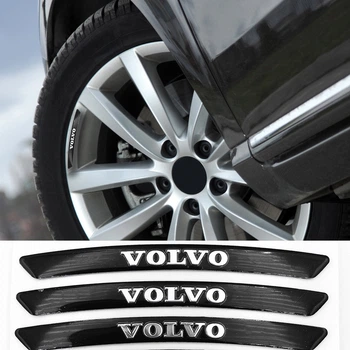 Наклейки на диски VOLVO (Вольво) на колеса Черные CountryMan