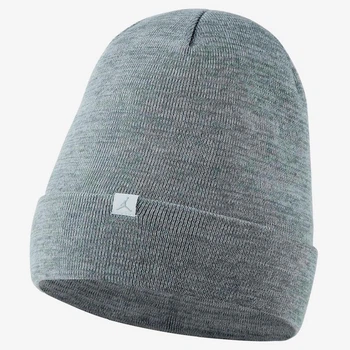 Шапка Jordan Jumpman Cuffed Beanie ONE SIZE Сірий DJ6048-091