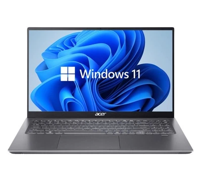 Игровой ноутбук Acer Swift X Intel Core i5-11320H 4 ядра, 8 потоков / ОЗУ 16 GB / SSD 512 GB / Nvidia RTX3050 Ti 4 GB - Уценка